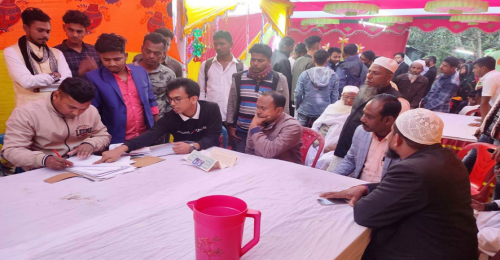 সালথায় প্রশাসনের হস্ত‌ক্ষে‌পে বাল‌্যবিবাহ বন্ধ ও জ‌রিমানা